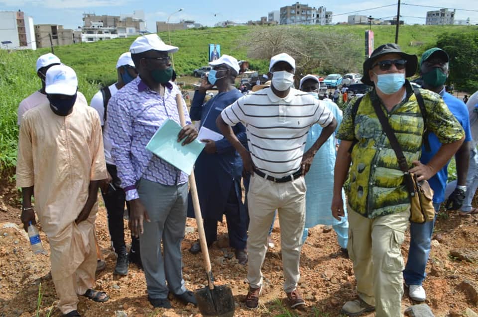 Reboisement du phare des mamelles : le Dg du Pad Aboubacar Sedikh Bèye prône pour  un Sénégal vert